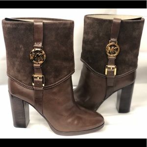 Michael Kors Bootie (mid-calf boot) leather suede